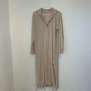 Zara Knit Polo Dress